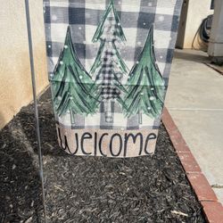Christmas Yard Flag