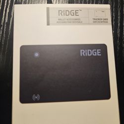 RIDGE WALLET TRACKER CARD
