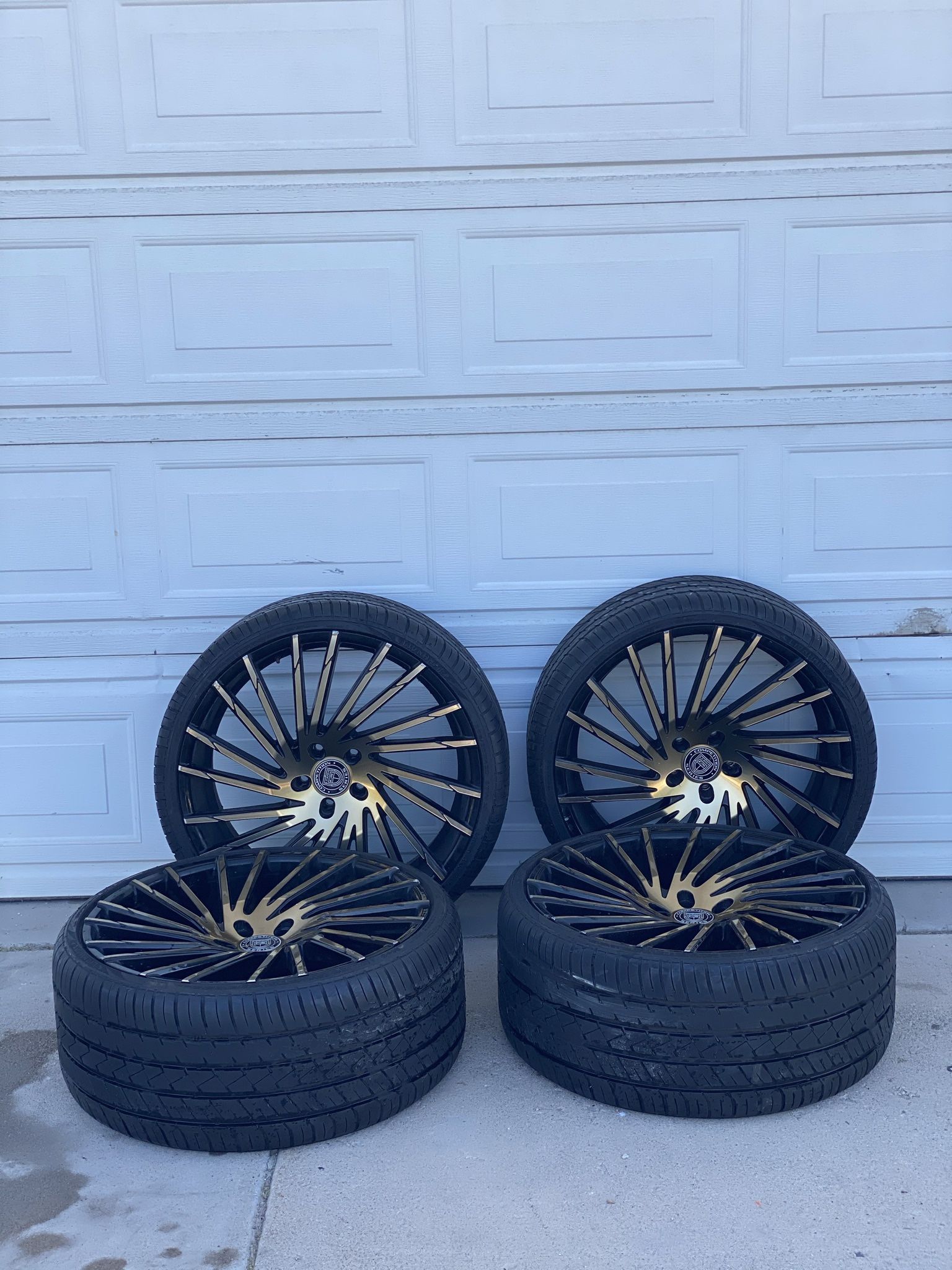 22’s Lexani Competitive Series Wheels And Tires
