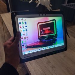 In New Condition - Panasonic Toughbook Tablet CF-33, WiFi Bluetooth - Cell SIM, Win 11 Pro - $350