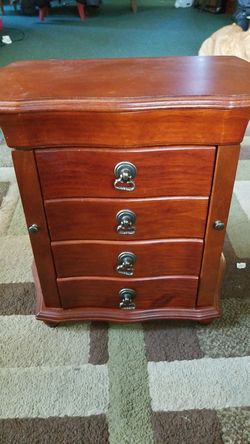 Solid wood jewelry Box
