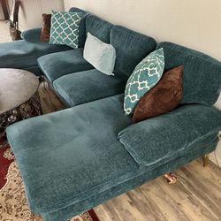 Small TEAL sectional