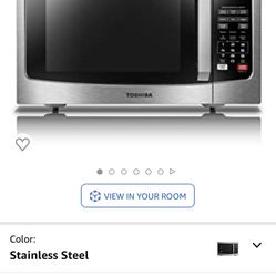 Toshiba Stainless Steel Microwave 