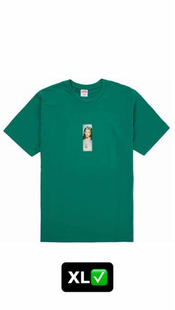 Supreme prayer card box tee green