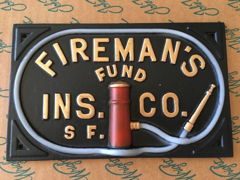 Firemans Fund Memorabilia