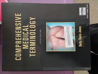 Medical terminology book