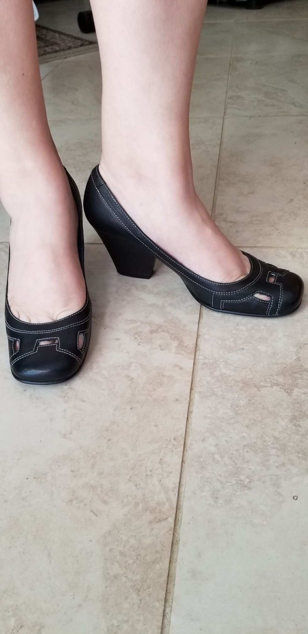 Italy made black 6.5 size Biala brand