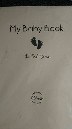 Baby girl memiry book pink