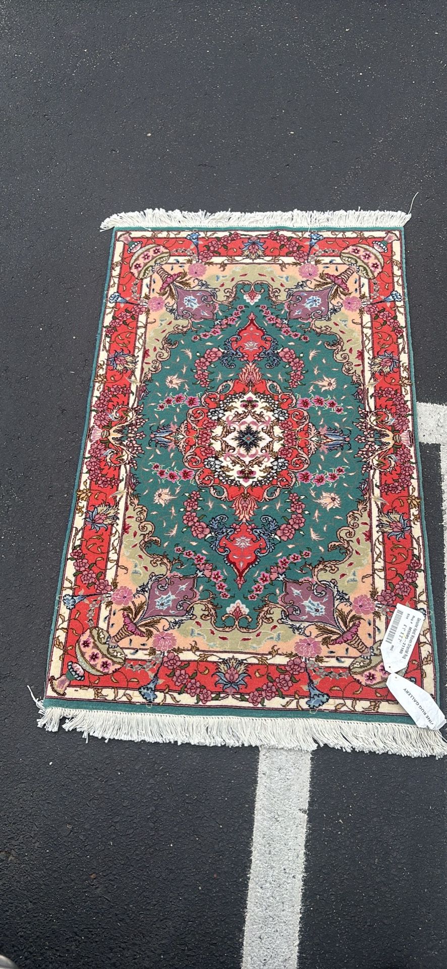 Genuine Hand Woven Tabriz Rug made in Iran