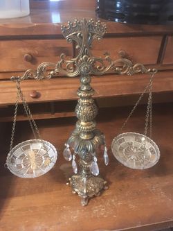 Antique Scales Of Justice 