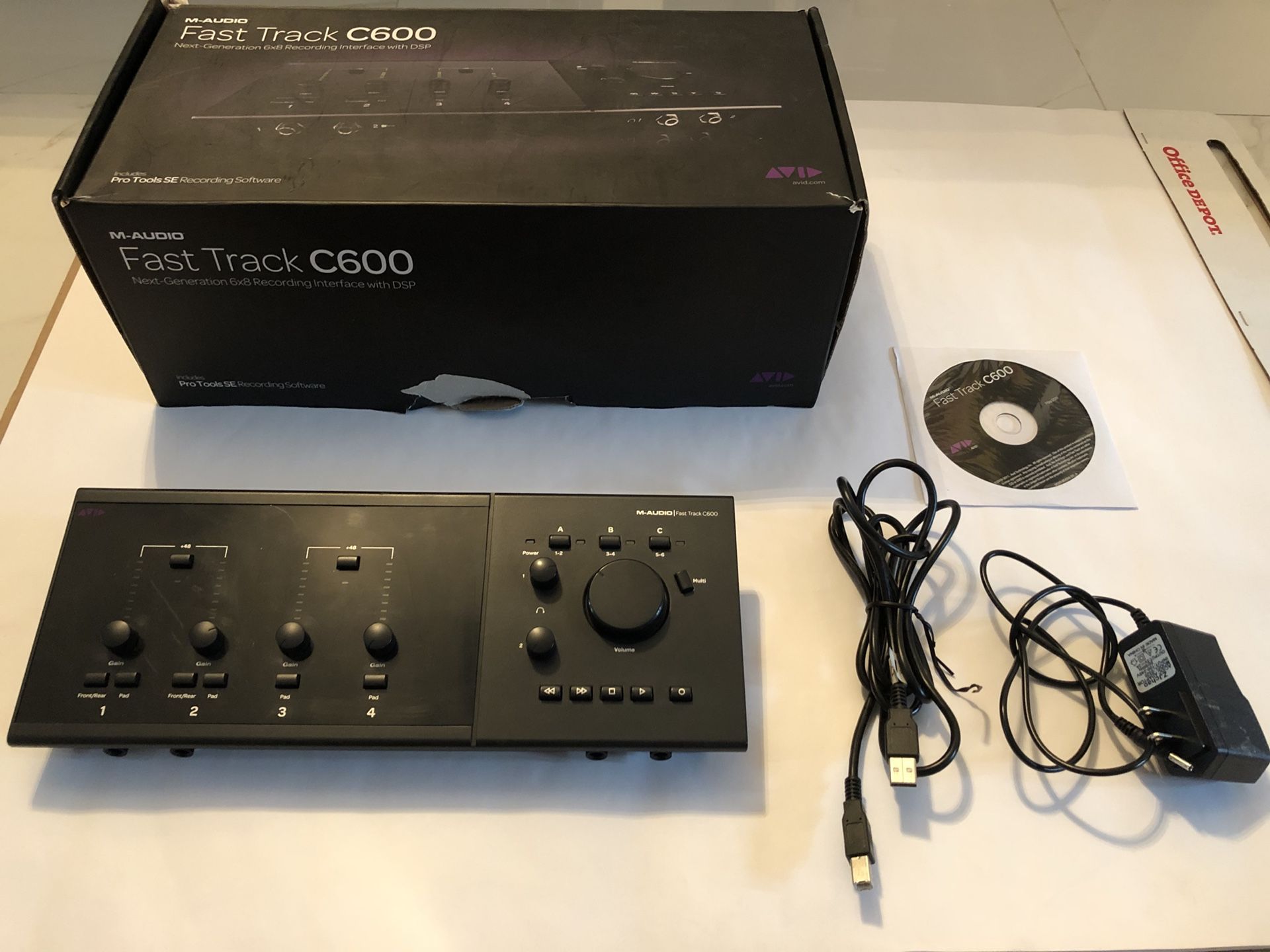 M-Audio Fast Track C600 Audio Interface