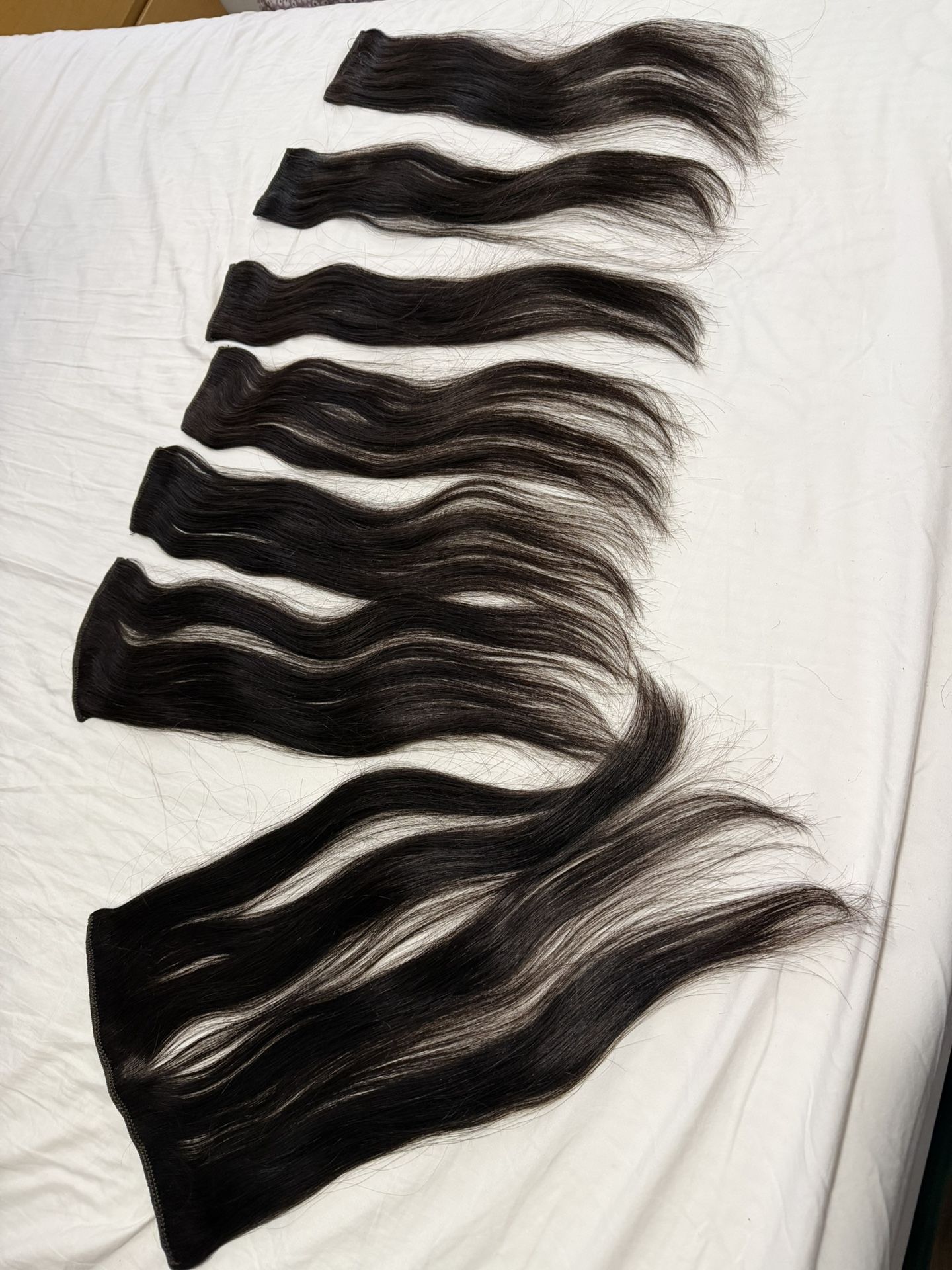 100% human hair extensions