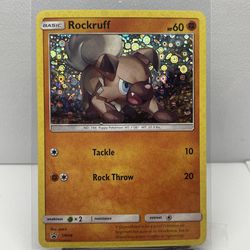 Pokemon Card - Rockruff PROMO