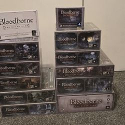 Bloodborne The Board Game Kickstarter Exclusive Blood Moon Box Complete