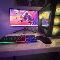 🔥 **GAMING PC RTX 5060 / RYZEN 7 / 32GB RAM / 1TB NVME / FULL SETUP RGB + 27” MONITOR – READY TO PLAY** 🔥
