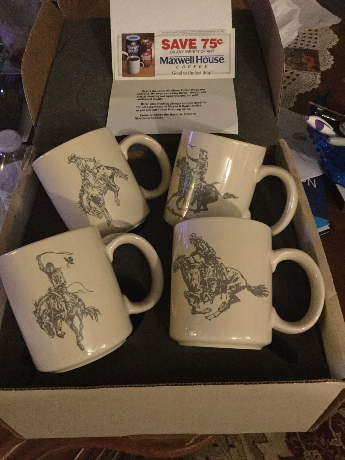 Marlboro 1st giveaway collectors mugs