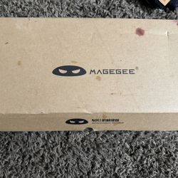 Mechanical Gaming Keyboard with Blue Switches, Wired LED Backlit Keyboard with 87 Keys Compact Computer Keyboard for Mac PC Laptop