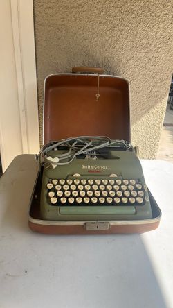 Vintage smith corona typewriter