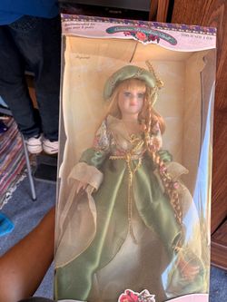 Rapunzel Genuine Porcelain Doll in Box
