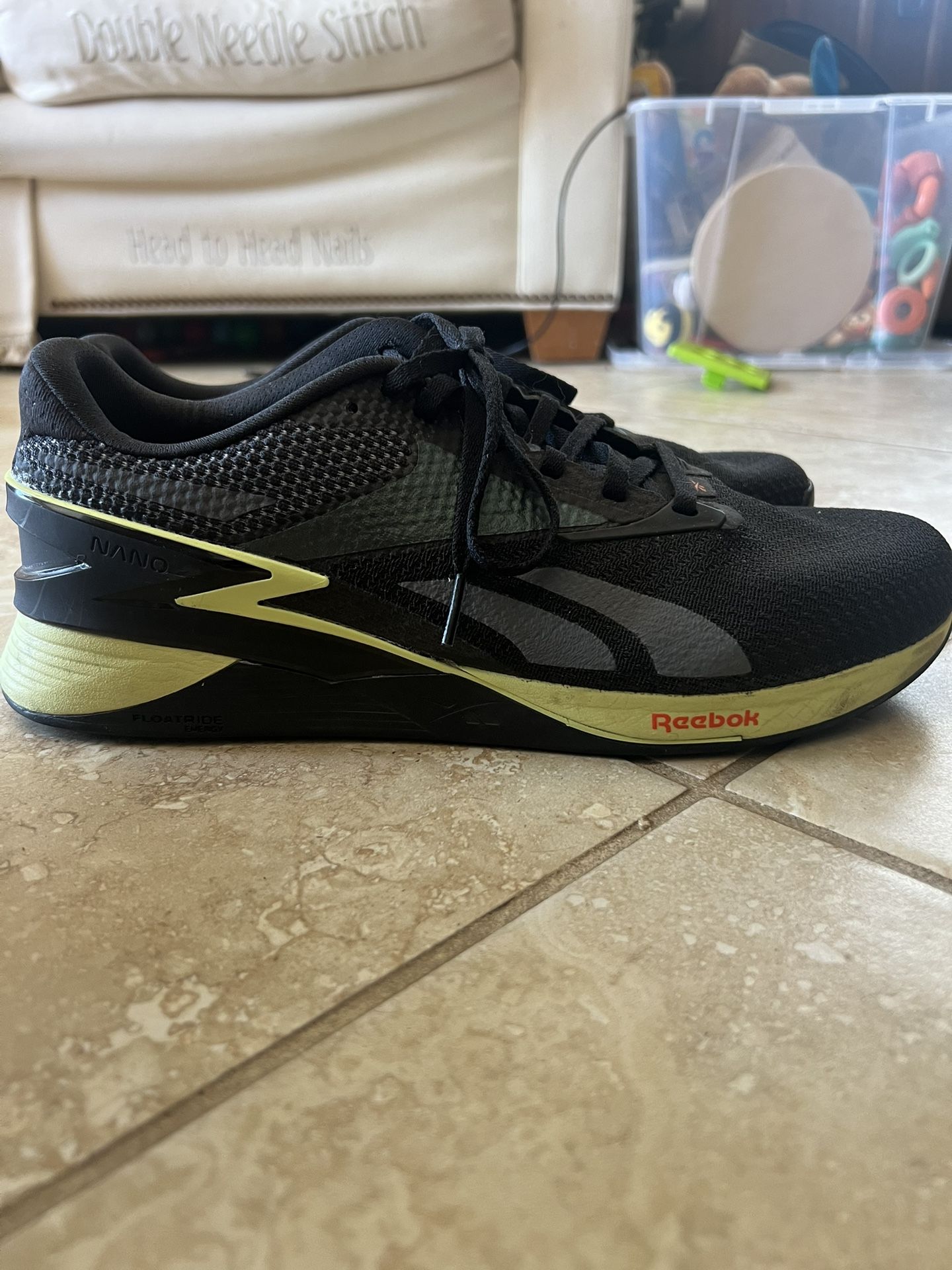 Reebok Nanos X3 Size 10.5M (CrossFit Shoes) (Lightly used)