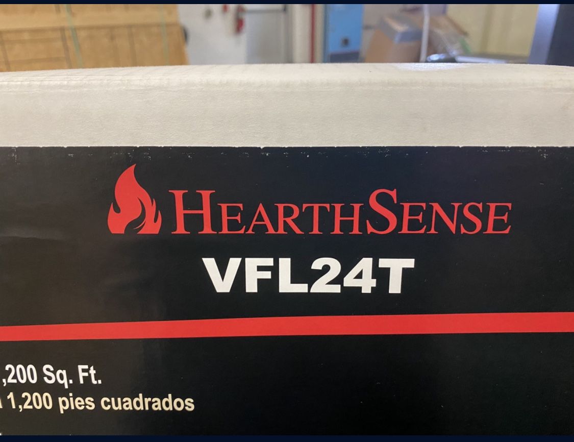 HearthSense VFL24T 24” Country Oak Vent Free Gas Log Set for Sale in  Addison, IL - OfferUp