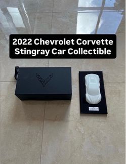 Chevrolet Corvette Stingray Shape Car Collectible Toy (NEED GONE ASAP)