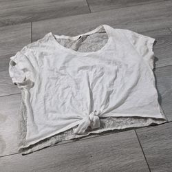 White Floral T-shirt