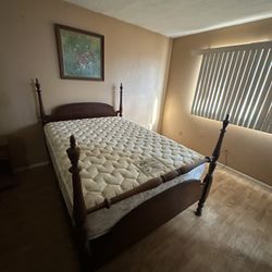 Full Size Bed And Mattress 
