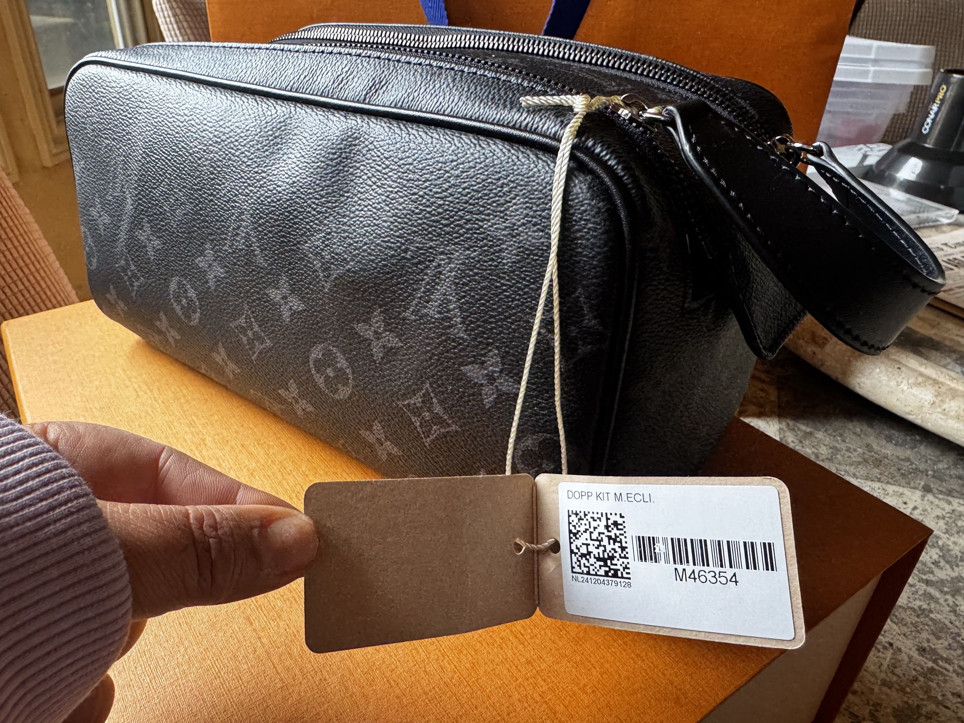 Authentic LV toiletry bag NEVER USED STILL IN BOX