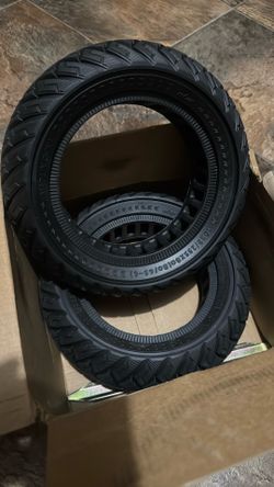2 Solid Scooter Tires