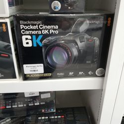 Blackmagic Pocket Cinema Camera 6k 
