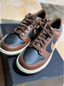 BRAND NEW! Nike Dunk Low 'Black Cacao Wow' 6Y/7.5 women
