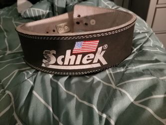 Schiek Leather Weightlifting Belt