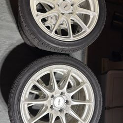 Voxx 18 X8 Inch Rims Offset 50