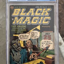 Black Magic #23 (1953) CGC 5.0 — Jack Kirby cover and art; Prize Publications 