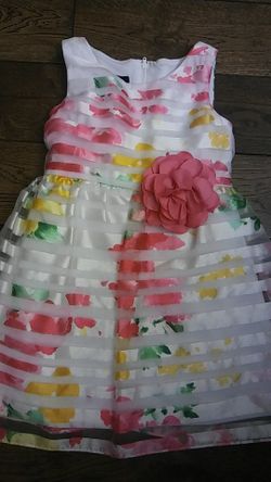 Girls flower dress