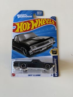 Hot Wheels Chevy El Camino (Black) – Fast & Furious