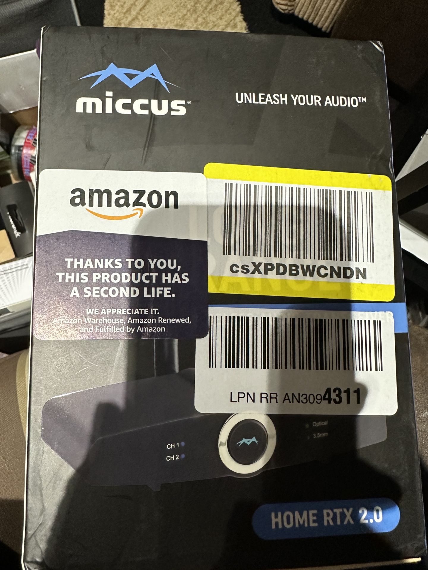 Miccus Home RTX 2.0 Bluetooth Splitter