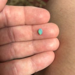 Black Australian Opal Cabachon