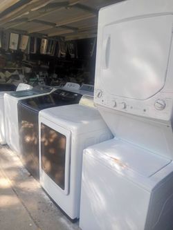 Washers dryers refrigerators