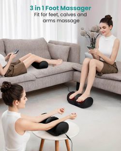 Foot Massager with Heat & Foot Roller