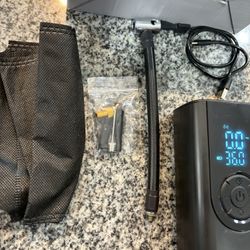 Air Pump For Car Tires And Air Mattress Or 🏀 