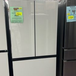 Refrigerator White 36”new 