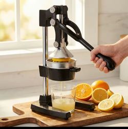 Heavy Duty Cast Iron Manual Juicer Juice Squeezer Manual Juicer Home Commercial Orange Lemon Fruit Juicer Used In Fruit Shop Cafe