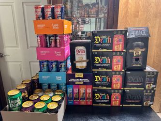 Liquid Death Sparkling Water and Energy Drink Variety Pack LIMITED Edition!