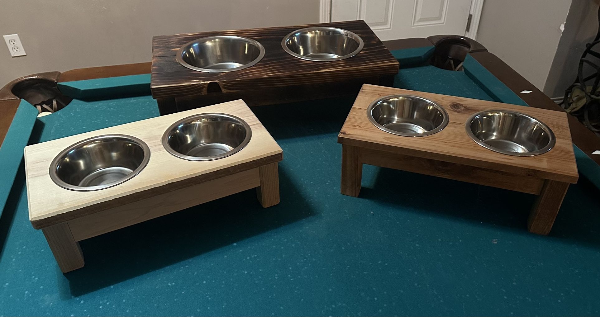 Dog Bowls And Stand