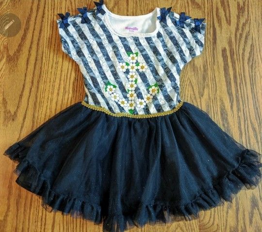 Nannette Girls 2T TUTU Dress Nautical Theme