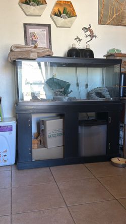 125 gallon aquarium and stand