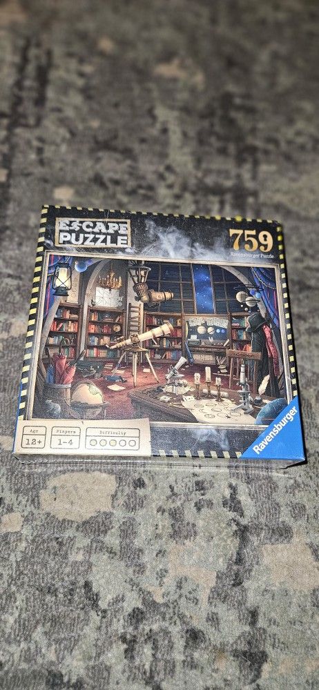 Escape Puzzle - Space Observatory. Puzzle Meets Game 759 Pc Puzzle New & Sealed!