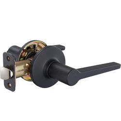 New in box Door Lever - Passage - Matte Black
